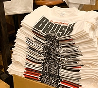 プリントが完成したオリジナルTシャツ